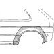 Arc d'aile arrière gauche pour Volkswagen Golf 3 de 1991 à 1997 version 5 portes sauf Variant