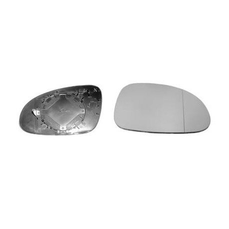 Miroir de rétroviseur droit chauffant pour Volkswagen Golf plus de 2005 à 2009