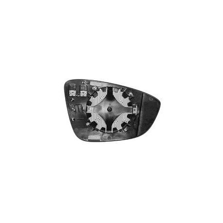 Miroir de rétroviseur gauche , chauffant pour Volkswagen Passat depuis 2011 (6 pin convexe)