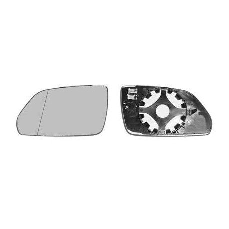 Miroir de rétroviseur gauche, chauffant pour Skoda Octavia de 2004 à 2009