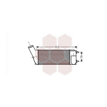 Intercooler pour Citroën C4 Picasso version : 2.0 HDi de 2006 à 2013