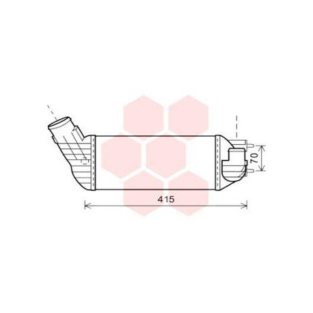 Intercooler pour Citroën DS4 version : 2.0 HDi de 2011 à 2015