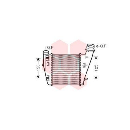 Intercooler pour Renault Twingo version : 1.5 DCi de 2010 à 2011