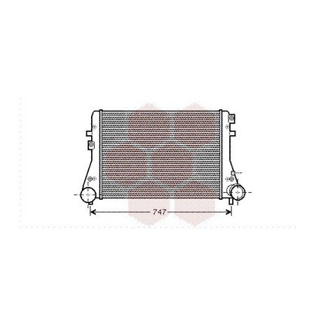 Intercooler pour Skoda Octavia version : 1.6 TDi de 2009 à 2013