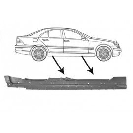 Bas de Caisse pour Mercedes classe C W203 de 2000 - 2007