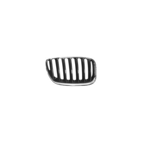 Calandre droite avec cadre chromé pour BMW X5 E53 de 2003-2007