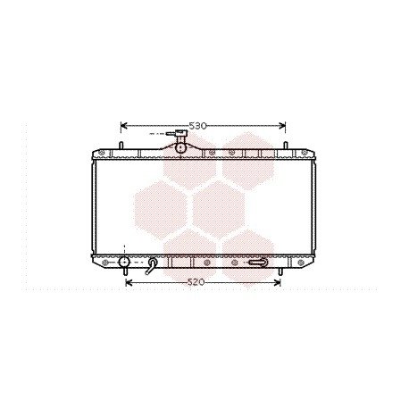 Radiateur moteur pour Suzuki Liana version 1.3 / 1.6