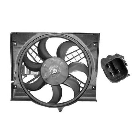 Hélice de ventilateur avec moteur pour BMW série 3 E46 de 1998 à 2005 version diesel