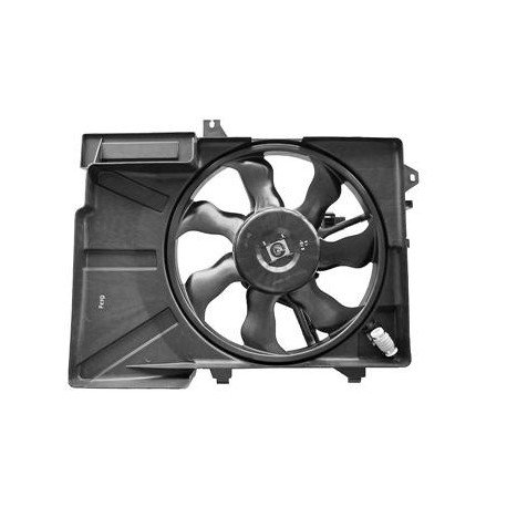 Hélice de ventilateur avec moteur pour Hyundai Getz d'avant sept 2005 avec clim