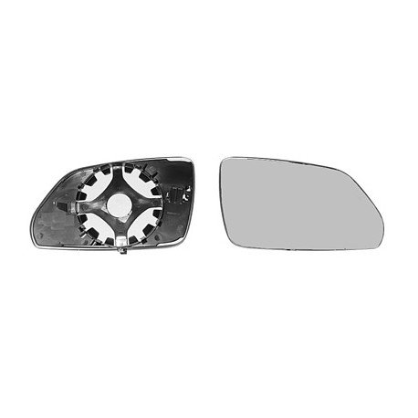 Miroir de rétroviseur droit pour Volkswagen Polo de mai 2005 à mai 2009