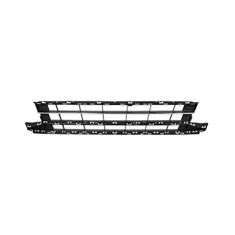 Grille de prise d'aire inférieur centrale avec moulure chromée pour Volkswagen Passat version hight/ comfortline depuis novembre